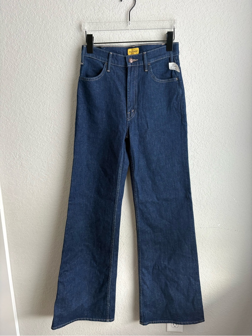 THE HUSTLER ROLLER BONAFIDE HEEL WIDE LEG JEANS IN DUDE, WHERE ARE MY JEANS NWT - Picture 2 of 10